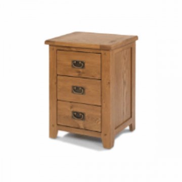 Haden 3 Drawer Bedside